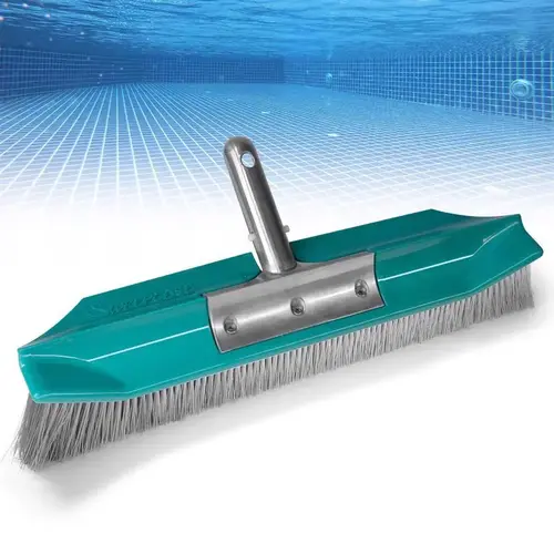 Pool Brush StingRay 100 percent Poly Bristle, AquaDynamic 7" H X 2" W X 18" L