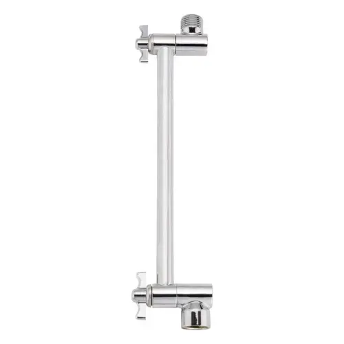Shower Arm Stylewise Polished Chrome Steel 10.75"ch in. Polished Chrome Shower Arm Stylewise Polished Chrome Steel 10.75"ch in. Polished Chrome