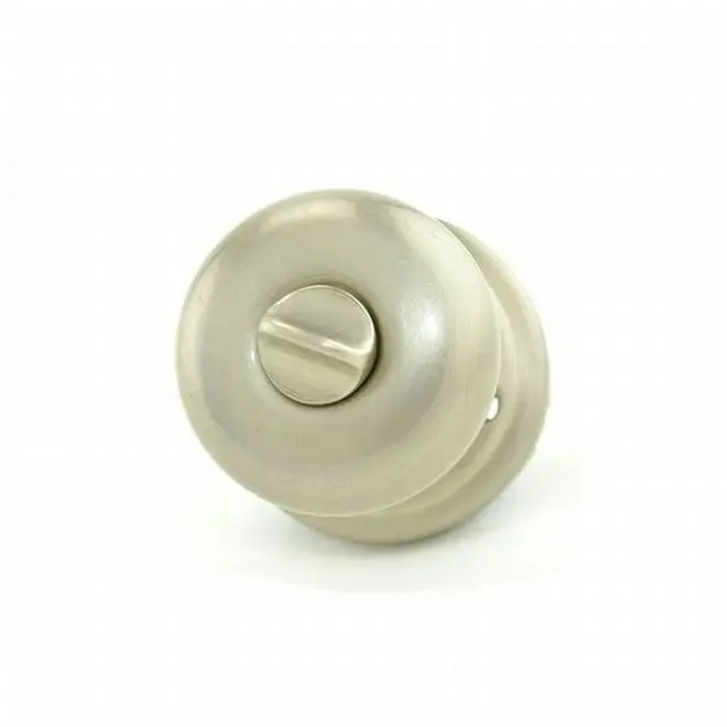 Kwikset Juno Knob Interior Single Cylinder Handleset Trim Satin Nickel 978J-15 Kwikset Juno Knob Interior Single Cylinder Handleset Trim Satin Nickel 978J-15