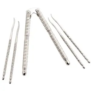 TABLECRAFT H1245 Nutcracker/Pick Set Silver Zinc Silver