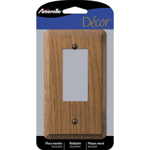 Wall Plate Contemporary Mirror Brown 1 gang Oak Wood Rocker Mirror Wall Plate Contemporary Mirror Brown 1 gang Oak Wood Rocker Mirror