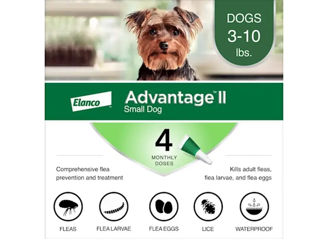 BAYER 81520240-AGD Flea Drops Advantage II Liquid Dog Imidacloprid