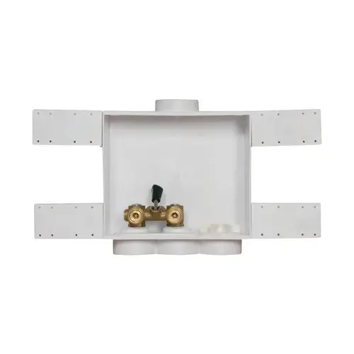 Quadtro Washing Machine Outlet Box, Polystyrene Quadtro Washing Machine Outlet Box, Polystyrene