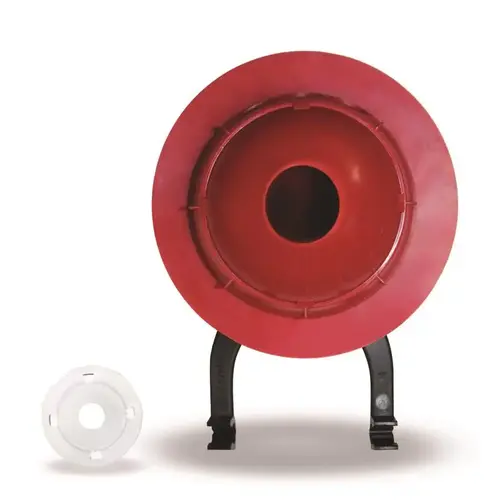 Toilet Flapper, Rubber, Red, For: 3 in TOTO Models, 3 in Flush Valves Opening Toilet Flapper, Rubber, Red, For: 3 in TOTO Models, 3 in Flush Valves Opening