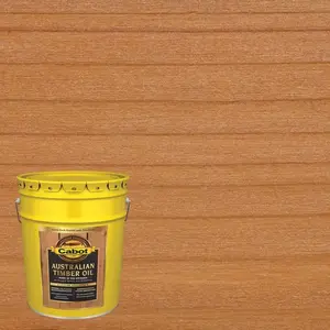Cabot 140.0003458.008 3400 Series 140.000.008 Australian Timber Oil, Honey Teak, Liquid, 5 gal, Pail