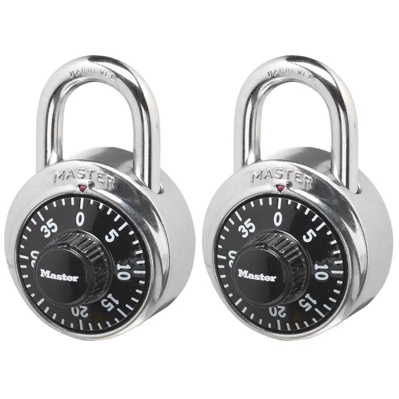 Master Lock Padlock 2 H X 7/8 W X 1-7/8 L Steel Anti-Shim Technology Keyed Alike Blac - 2 per pack x8 packs Black 1500T-XCP8 Master Lock Padlock 2 H X 7/8 W X 1-7/8 L Steel Anti-Shim Technology Keyed Alike Blac - 2 per pack x8 packs Black 1500T-XCP8