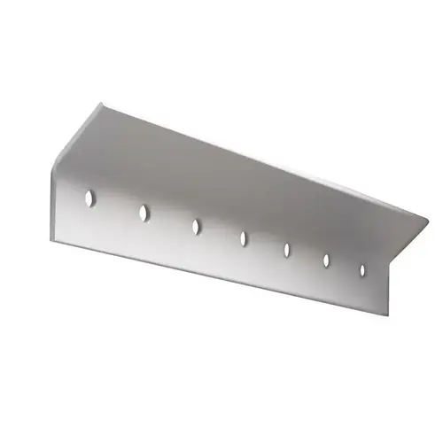Rail, 14 ga Thick Material, 48 in W, Steel White