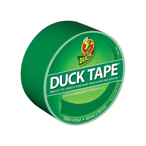 Duck Tape 1.88 In. x 20 Yd. Colored Duct Tape, Green