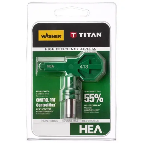 Airless Spray Tip Titan Fan 1600 psi 8 ft. Green Airless Spray Tip Titan Fan 1600 psi 8 ft. Green