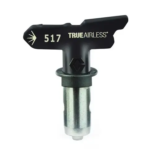 TrueAirless Spray Tip, 517 Tip, Carbide Steel Black/Silver TrueAirless Spray Tip, 517 Tip, Carbide Steel Black/Silver