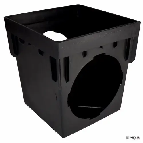 900 Double Catch Basin, 9-1/2 in L, 2.2 in W, Square, Polypropylene, Black 900 Double Catch Basin, 9-1/2 in L, 2.2 in W, Square, Polypropylene, Black