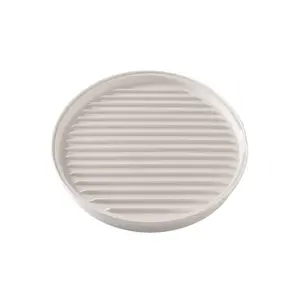 Nordic Ware 62404 Microwave Bacon/Meat Rack 11" W X 11" L White White