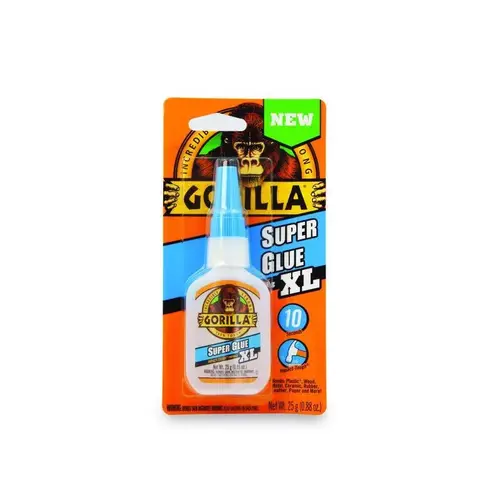 Gorilla Impact-Tough Super Glue, Liquid, Irritating, Sharp, Clear, 25 g Transluscent