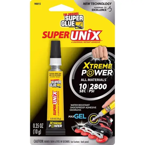 All Purpose Super Glue Superunix Super Strength 0.35 oz All Purpose Super Glue Superunix Super Strength 0.35 oz