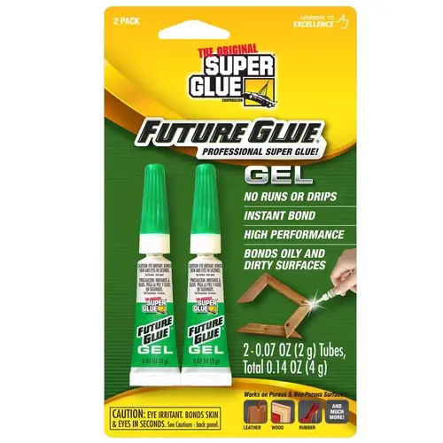 All Purpose Super Glue Future Glue Super Strength 2 pk Clear - pack of 12 All Purpose Super Glue Future Glue Super Strength 2 pk Clear - pack of 12