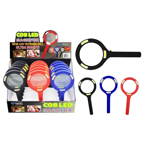 COB LED Magnifier Round 5 Times 4" W - pack of 15 COB LED Magnifier Round 5 Times 4" W - pack of 15