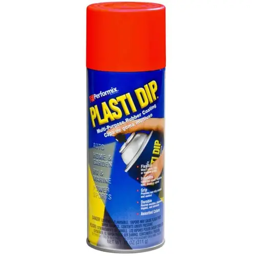 Plasti Dip Red 11 Oz. Aerosol Rubber Coating Rubber Coating Spray Paint