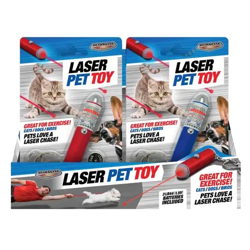 Laser Pet Toy Multicolored Plastic 1 Multicolored - pack of 24 Laser Pet Toy Multicolored Plastic 1 Multicolored - pack of 24