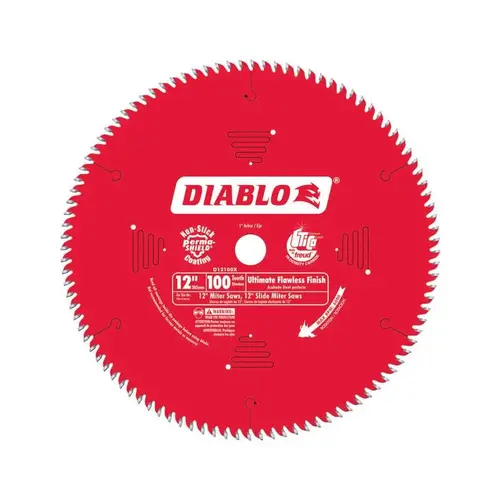 Circular Saw Blade 12" D X 1" TiCo Hi-Density Carbide 100 teeth Red Circular Saw Blade 12" D X 1" TiCo Hi-Density Carbide 100 teeth Red