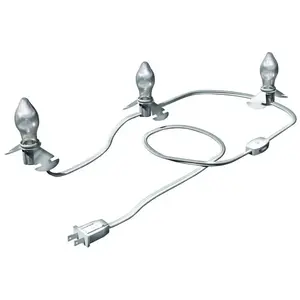 Westinghouse 28533 Indoor Christmas Decor White Three Bulb Replacement Cord White