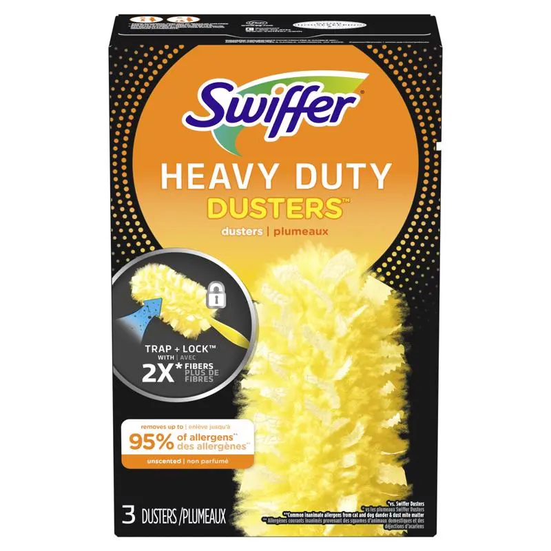 SWIFFER Heavy Duty Duster Refill 360 Heavy Duty Dusters Microfiber 80374637