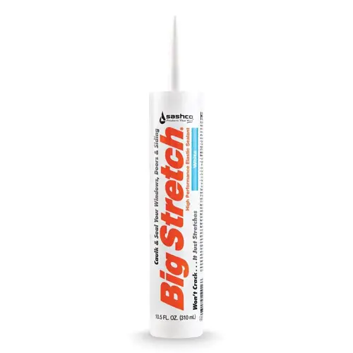 Big Stretch 10.5 oz. White High Performance Interior Exterior Caulk