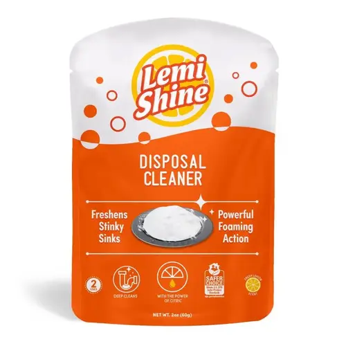 Garbage Disposal Cleaner Lemon Scent 8.46 oz Powder - pack of 10