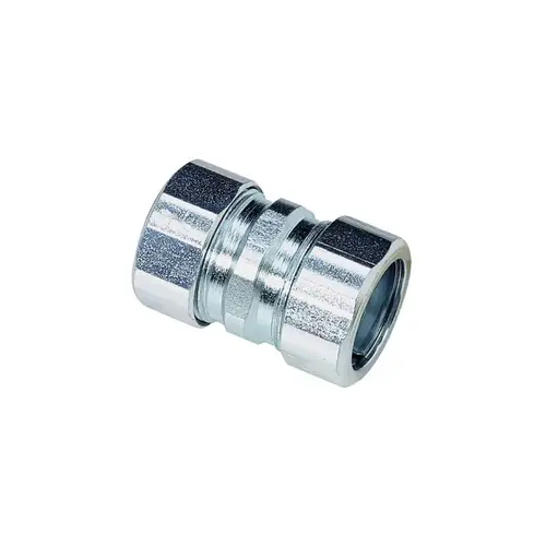 Compression Coupling ProConnex 1/2" D Zinc-Plated Steel For Rigid/IMC Compression Coupling ProConnex 1/2" D Zinc-Plated Steel For Rigid/IMC