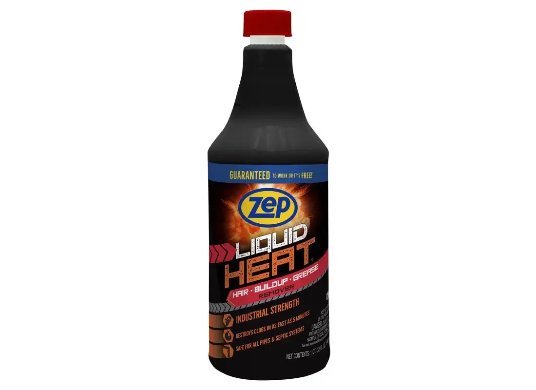 Zep, Inc. ZULH34-XCP12 Crystal Heat Drain Opener, 32 oz, Bottle