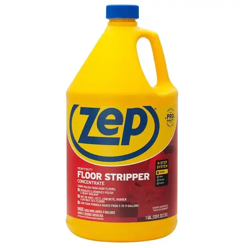 Floor Stripper, Low Foam, 1 Gallon Concetrate Clear Floor Stripper, Low Foam, 1 Gallon Concetrate Clear