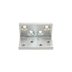 Glynn Johnson AJK90 US26D Angle Jamb Bracket for 80 / 90 Series Satin Chrome Finish