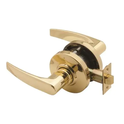 AL10S Jupiter Passage Lock, Bright Polished Brass AL10S Jupiter Passage Lock, Bright Polished Brass