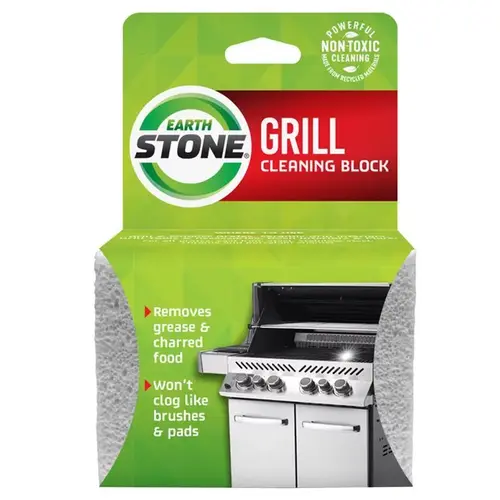 Grill Cleaning Stone Earth Stone Gray