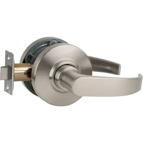 AL Series Passage Neptune with 11116 Latch 10025 Strike Satin Nickel Finish AL Series Passage Neptune with 11116 Latch 10025 Strike Satin Nickel Finish