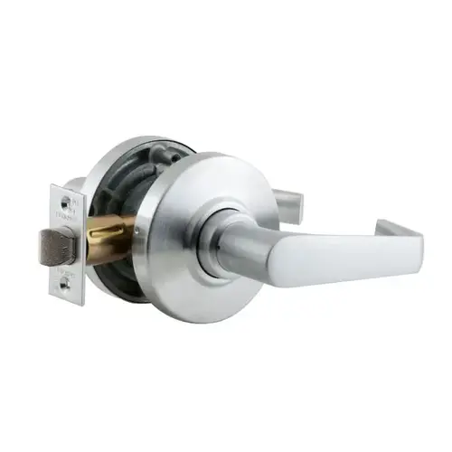 AL Series Passage Saturn with 11116 Latch 10025 Strike Satin Chrome Finish AL Series Passage Saturn with 11116 Latch 10025 Strike Satin Chrome Finish