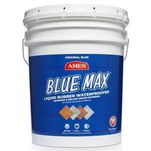 Ames BMX5RG Waterproof Coating Blue Max Liquid Rubber Blue 5 gal Blue