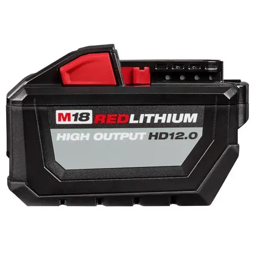 M18 REDLITHIUM Rechargeable Battery Pack, 18 V Battery, 12 Ah, 1-1/2 hr Charging M18 REDLITHIUM Rechargeable Battery Pack, 18 V Battery, 12 Ah, 1-1/2 hr Charging