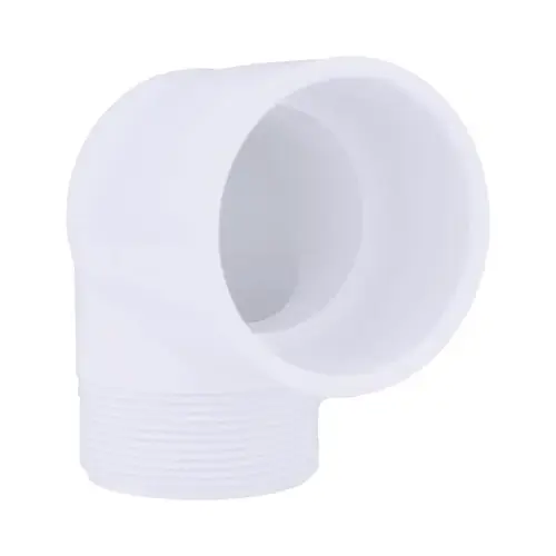 2 In. Slip x Male Schedule 40 90 Deg. Street PVC Elbow (1/4 Bend) 2 In. Slip x Male Schedule 40 90 Deg. Street PVC Elbow (1/4 Bend)