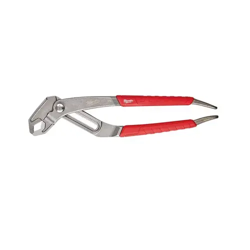 V-Jaw Plier, 12 in OAL, 2-3/4 in Jaw Opening, Red Handle, Comfort-Grip Handle, 1/4 in W Jaw V-Jaw Plier, 12 in OAL, 2-3/4 in Jaw Opening, Red Handle, Comfort-Grip Handle, 1/4 in W Jaw