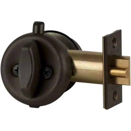 Single Cylinder 6 Pin Deadlatch Deadbolt with 12103 Latch 10001 Strike Oil Rubbed Bronze Finish Single Cylinder 6 Pin Deadlatch Deadbolt with 12103 Latch 10001 Strike Oil Rubbed Bronze Finish