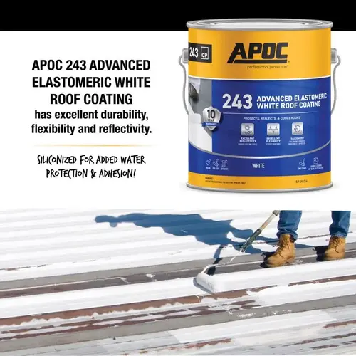 Gardner 5530-1-20-XCP4 SK-7801 Elastomeric Roof Coating, White