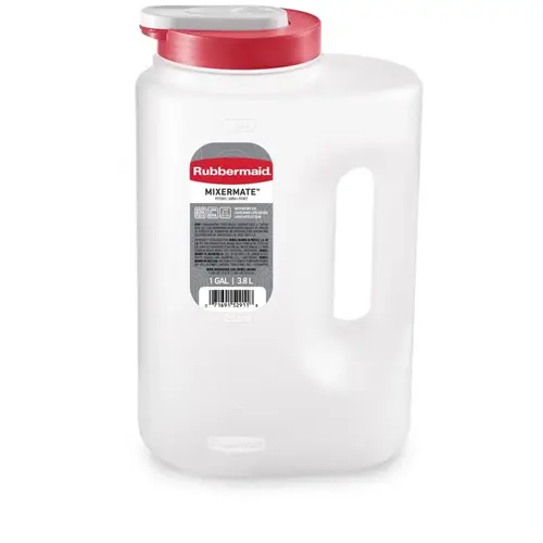 Mixermate Leak-Resistant Pitcher, 1 Gallon Clear