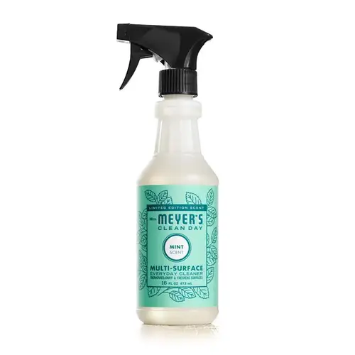 Multi-Surface Cleaner Mrs. Meyer's Clean Day Mint Scent Organic Liquid 16 oz - pack of 6 Multi-Surface Cleaner Mrs. Meyer's Clean Day Mint Scent Organic Liquid 16 oz - pack of 6