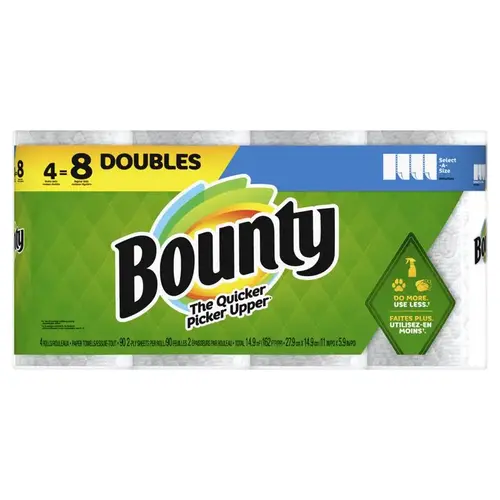 Paper Towel, 2-Ply White - pack of 4 Paper Towel, 2-Ply White - pack of 4