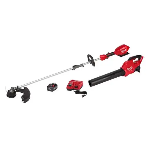 M18 FUEL String Trimmer and Blower Combination Kit, Battery Included, 2-Tool, XC8.0 Battery M18 FUEL String Trimmer and Blower Combination Kit, Battery Included, 2-Tool, XC8.0 Battery