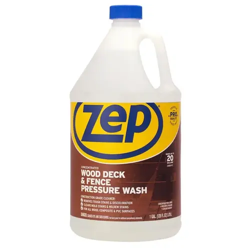 128 Oz. Deck & Fence Pressure Wash Cleaner 128 Oz. Deck & Fence Pressure Wash Cleaner