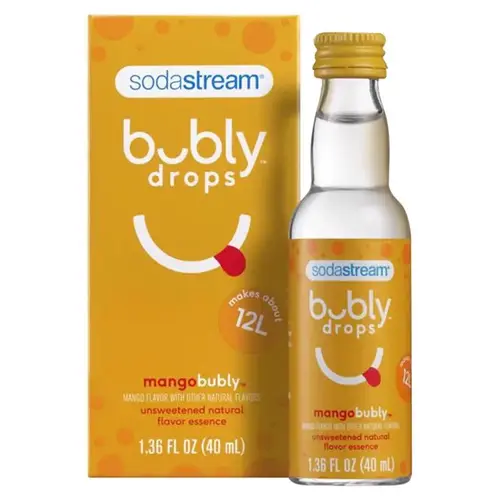 Soft Drink, Mango Flavor, 40 mL Bottle