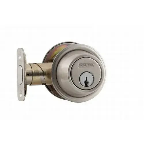Grade 2 Classroom Deadbolt with C Keyway with 12287 Latch and 10094 Strike Satin Nickel Finish Grade 2 Classroom Deadbolt with C Keyway with 12287 Latch and 10094 Strike Satin Nickel Finish