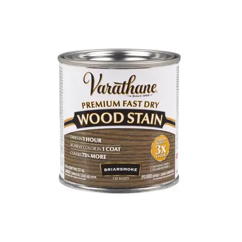 Fast Dry Wood Stain Semi-Transparent Gloss Briarsmoke Oil-Based Urethane Modified Alkyd 0. Briarsmoke Fast Dry Wood Stain Semi-Transparent Gloss Briarsmoke Oil-Based Urethane Modified Alkyd 0. Briarsmoke