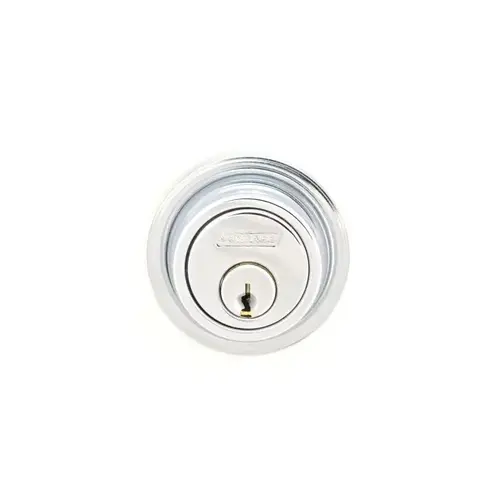 Grade 2 Double Cylinder Deadbolt with C Keyway with 12287 Latch and 10094 Strike Bright Chrome Finish Grade 2 Double Cylinder Deadbolt with C Keyway with 12287 Latch and 10094 Strike Bright Chrome Finish